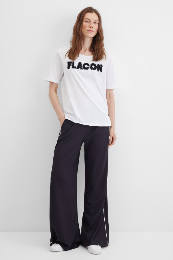 Брюки широкие