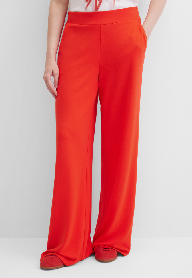 Брюки широкие