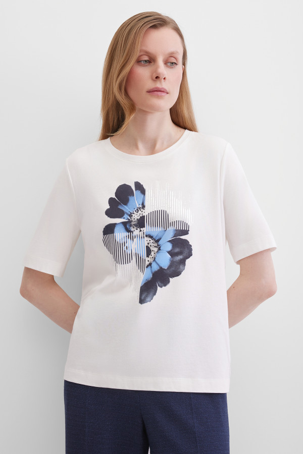 Футболка с принтом