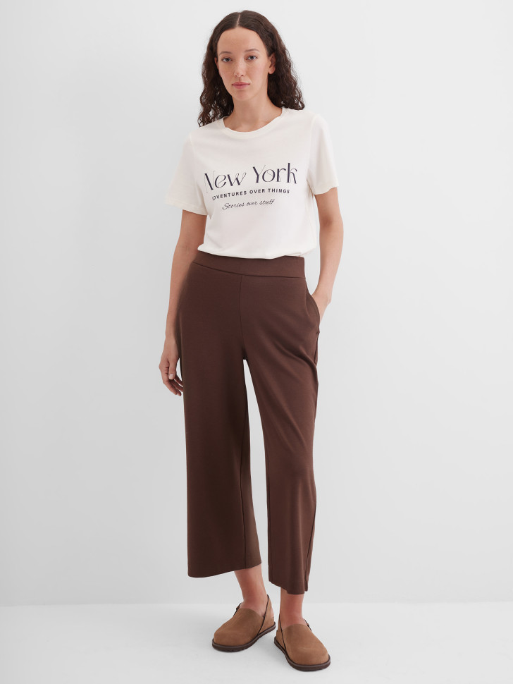 Брюки трикотажные