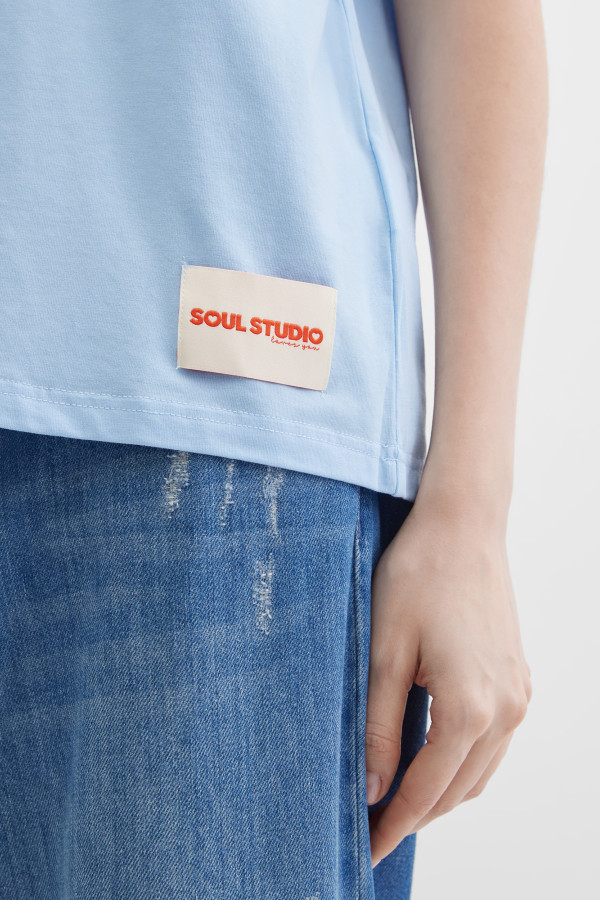 Футболка свободная