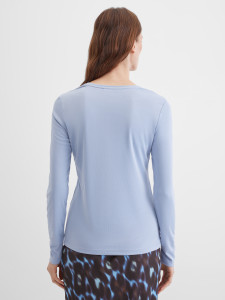 Лонгслив в рубчик