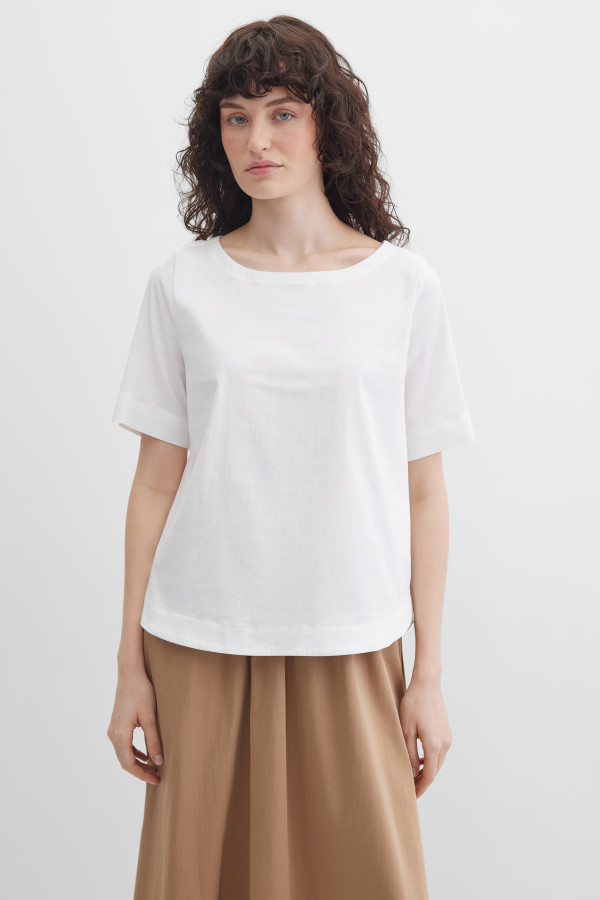 Блузка с коротким рукавом