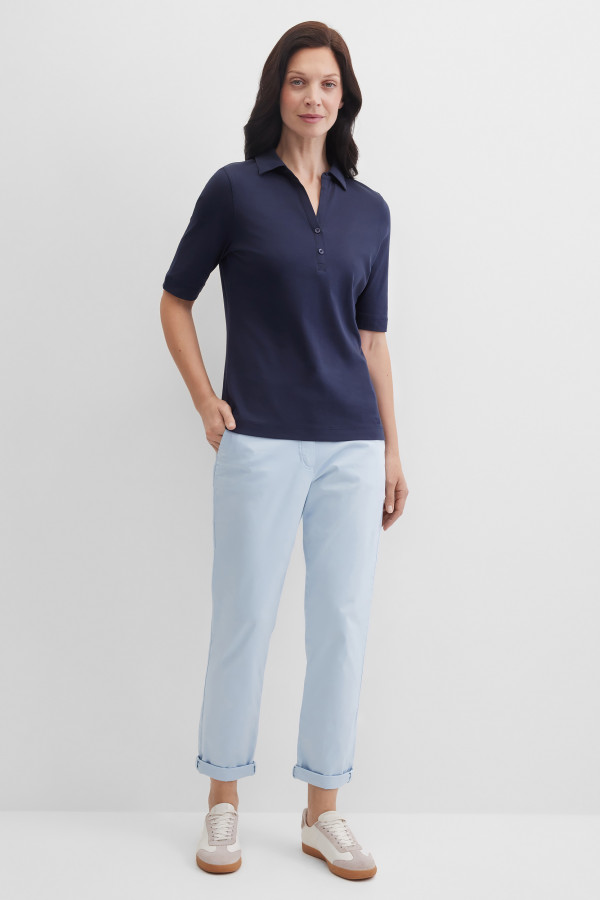 Поло с коротким рукавом