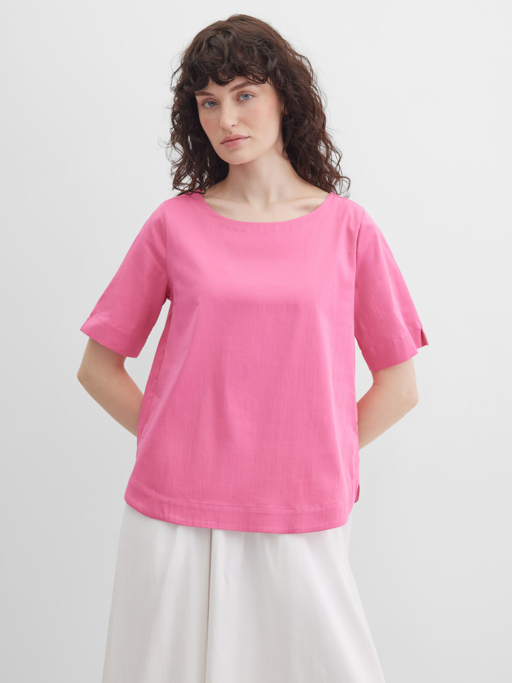 Блузка с коротким рукавом