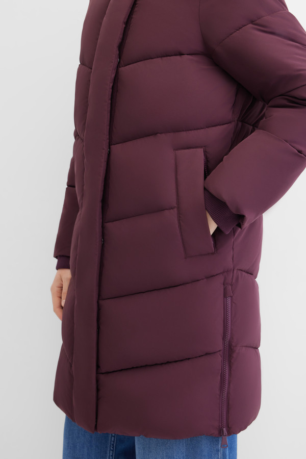 Пальто стеганое