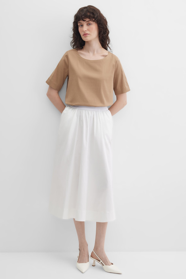 Блузка с коротким рукавом