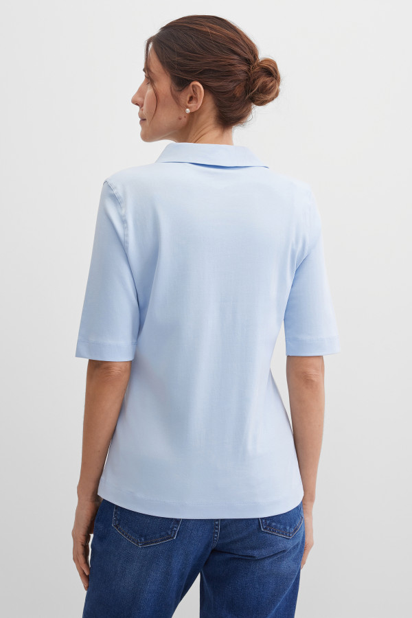 Поло с коротким рукавом