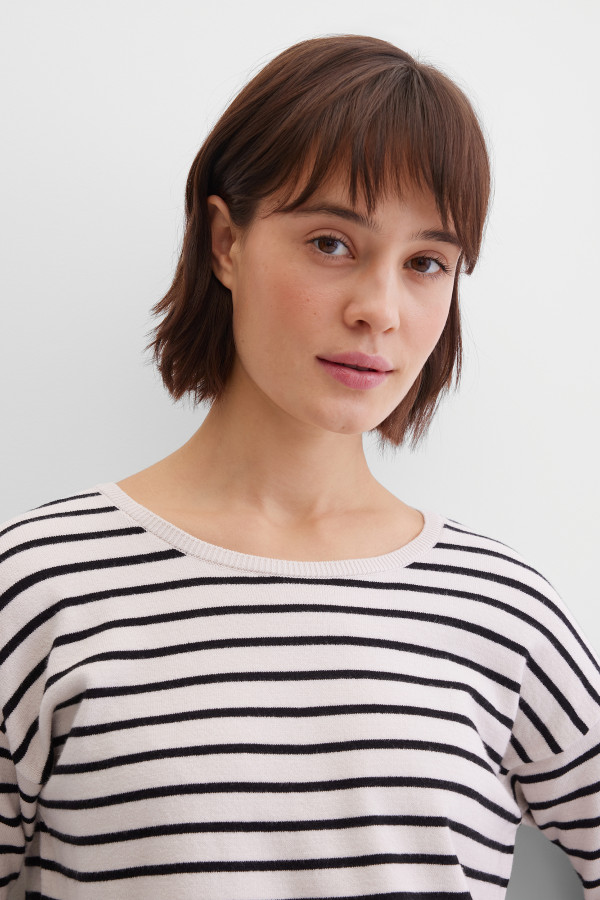 Лонгслив  в полоску