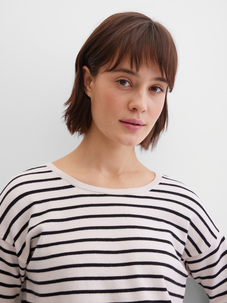 Лонгслив  в полоску