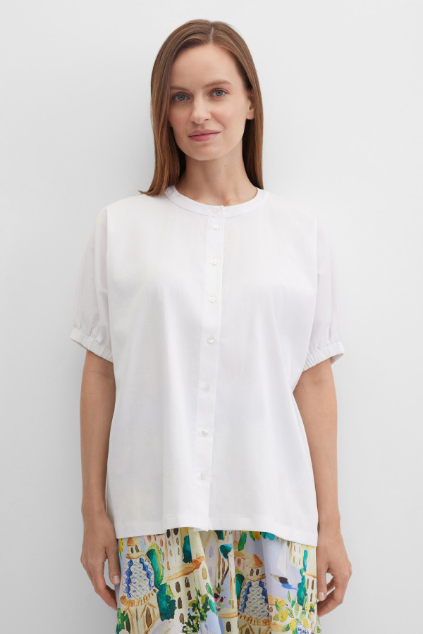 Блузка с коротким рукавом