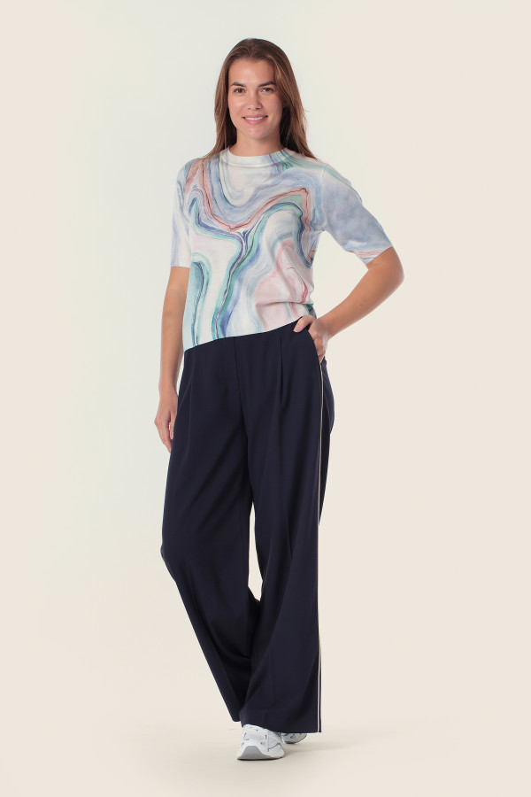 Джемпер с коротким рукавом