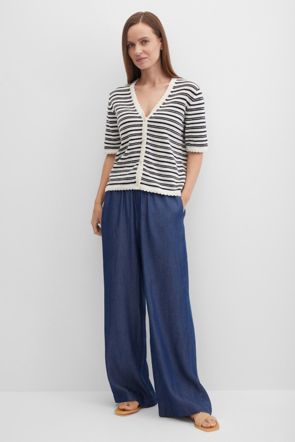 Кардиган в полоску