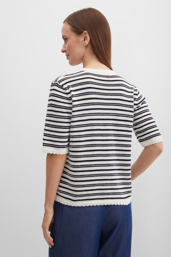 Кардиган в полоску