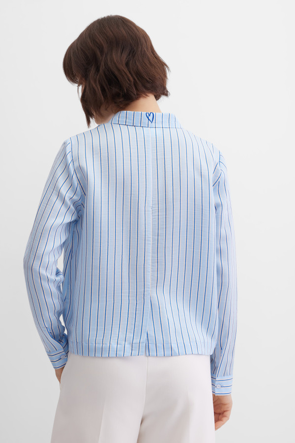 Блузка с длинным рукавом