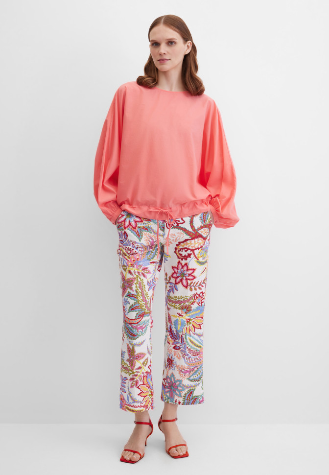 Блузка укороченная