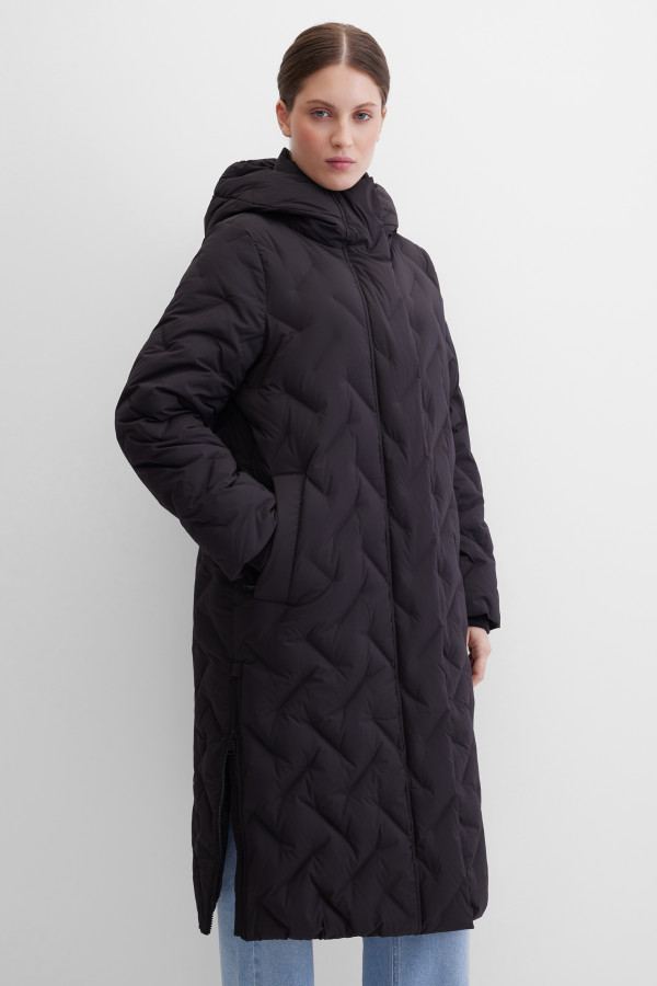 Пальто утепленное