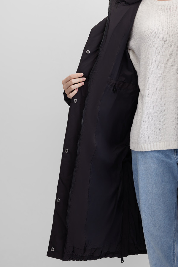 Пальто утепленное