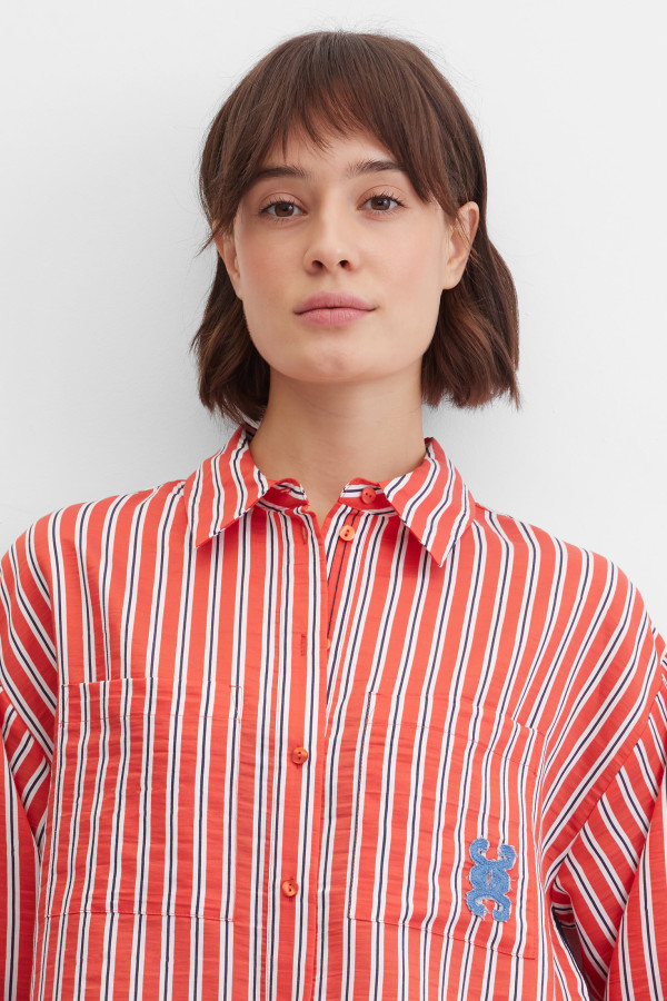 Блузка свободная