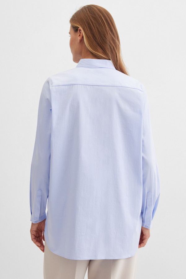Рубашка удлиненная