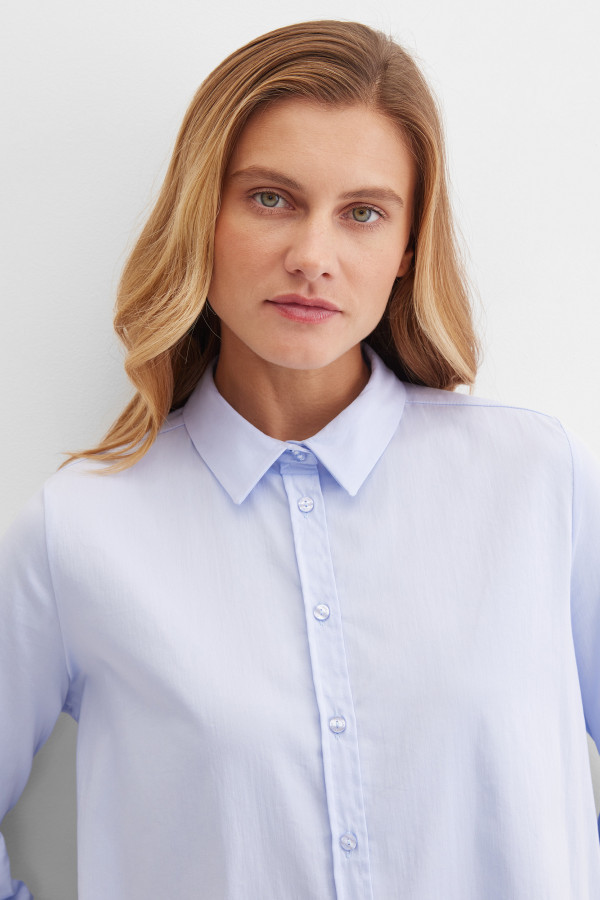 Рубашка удлиненная