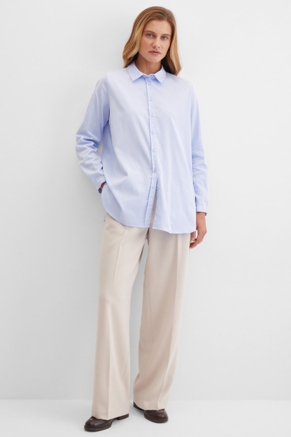 Рубашка удлиненная