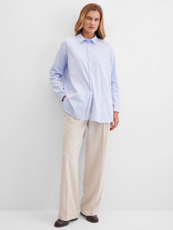 Рубашка удлиненная