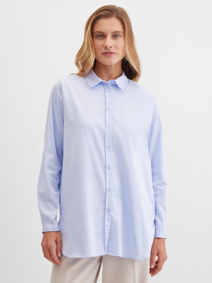 Рубашка удлиненная