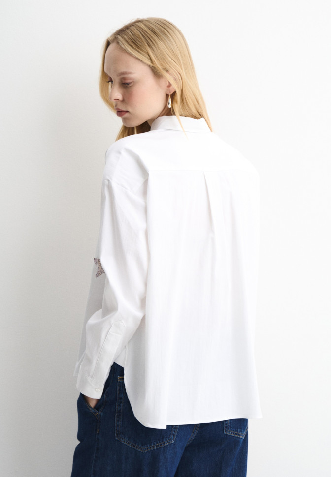 Блузка свободная