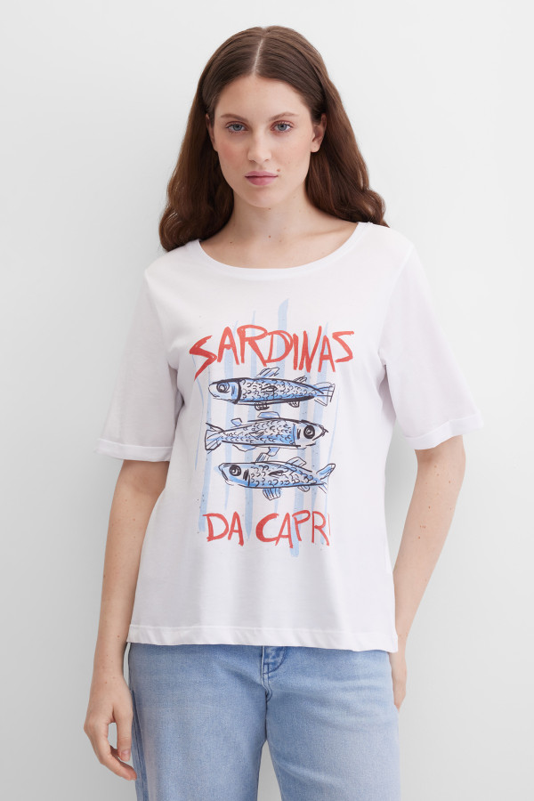 Футболка свободная