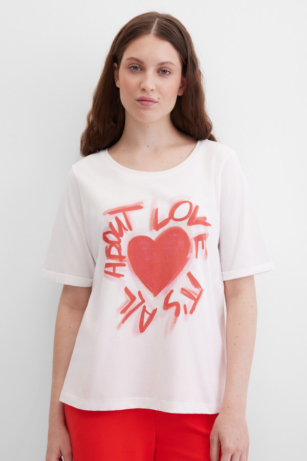 Футболка свободная