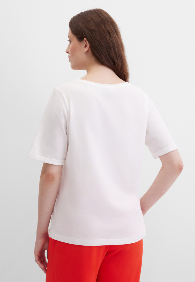 Футболка свободная