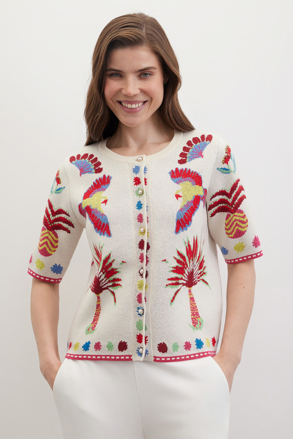 Кардиган с добавлением кашемира