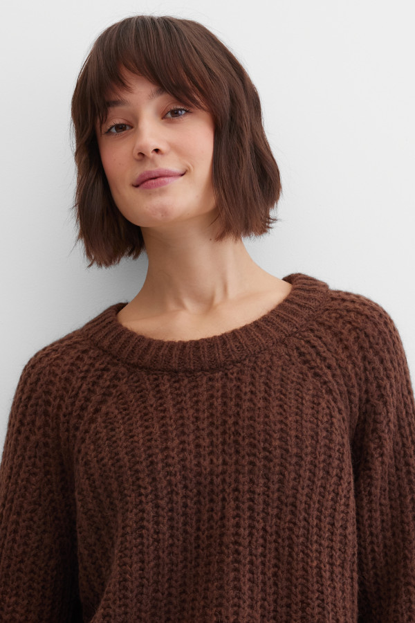 Джемпер прямого кроя