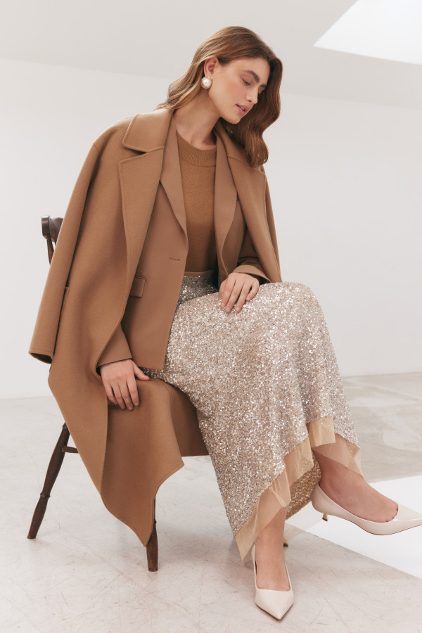 Пальто из шерсти