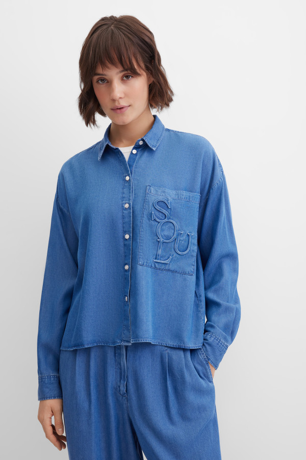 Рубашка с длинным рукавом