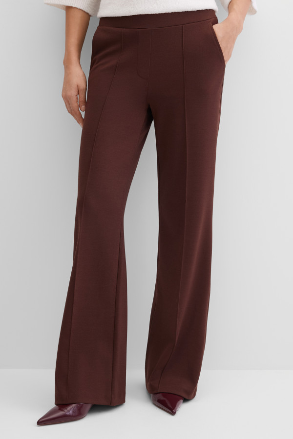 Брюки трикотажные укороченные