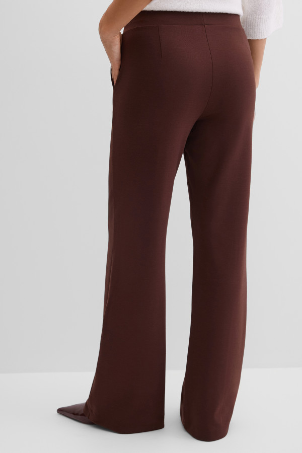 Брюки трикотажные укороченные