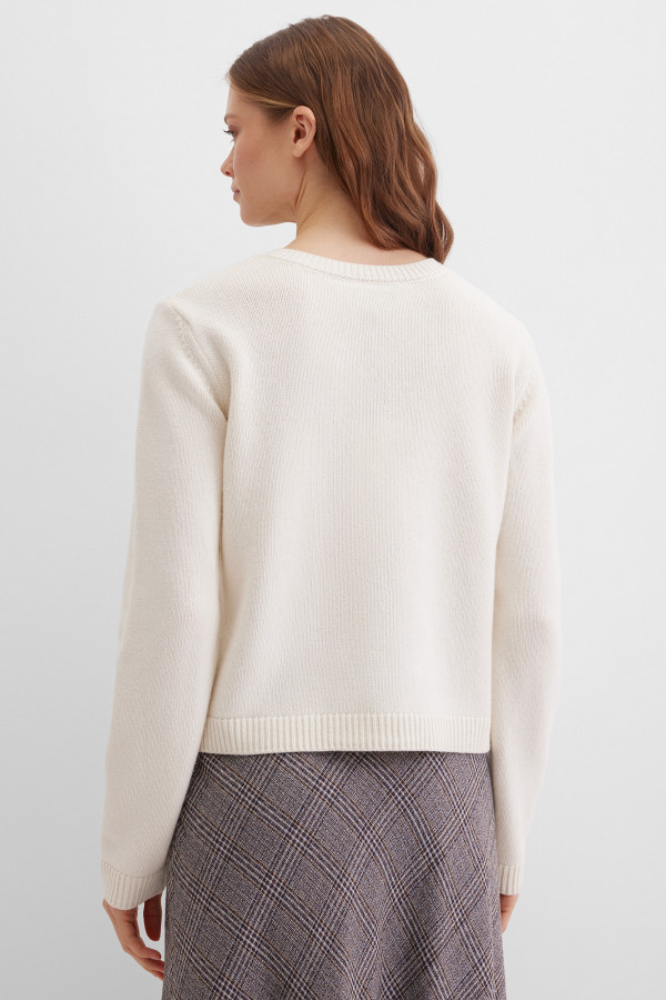 Кардиган прямого кроя