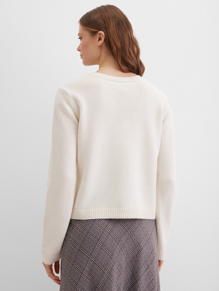 Кардиган прямого кроя