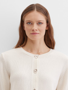 Кардиган прямого кроя