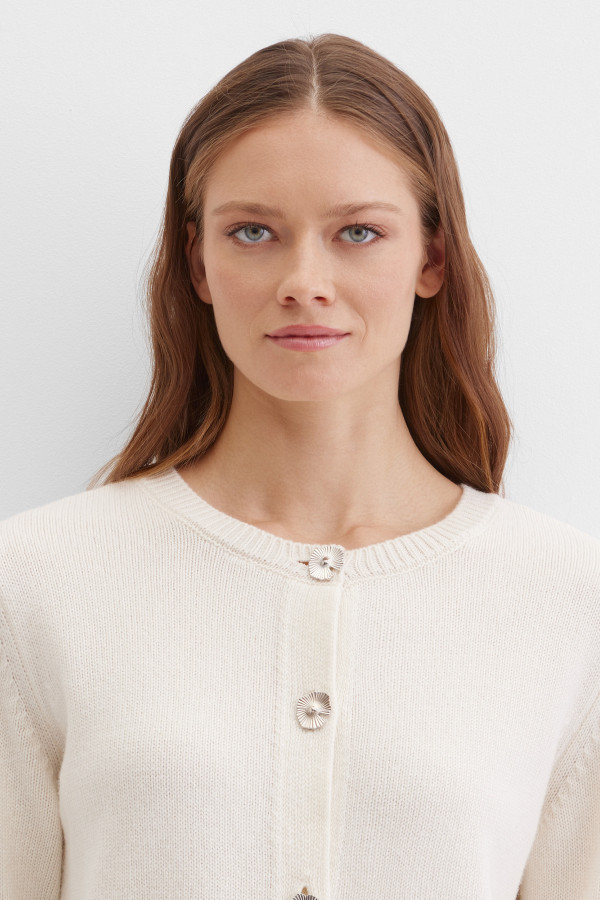 Кардиган прямого кроя