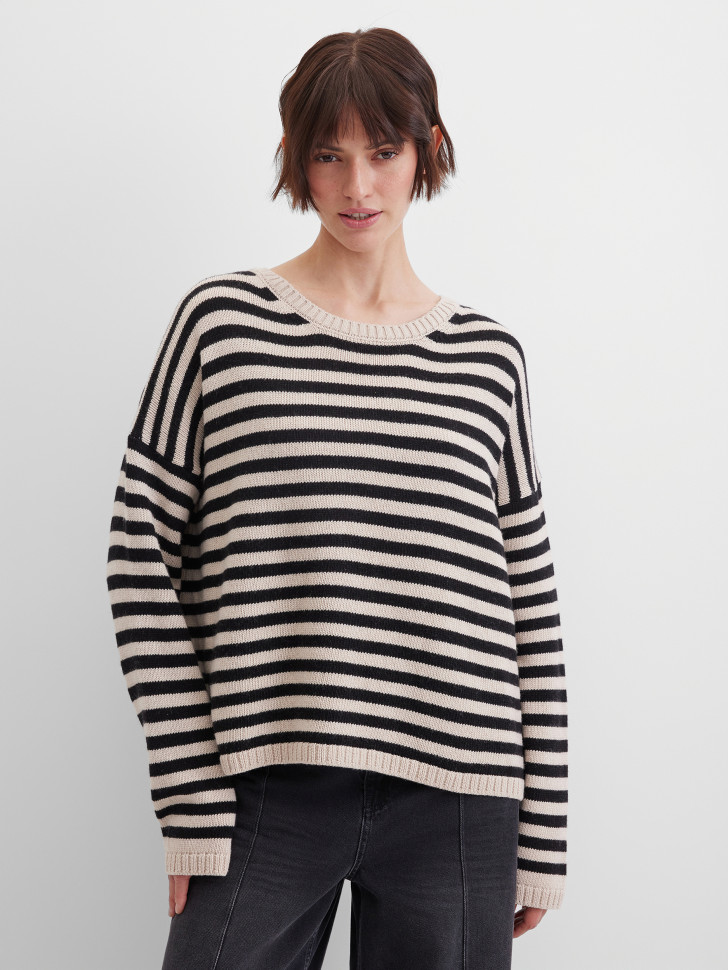 Джемпер в полоску
