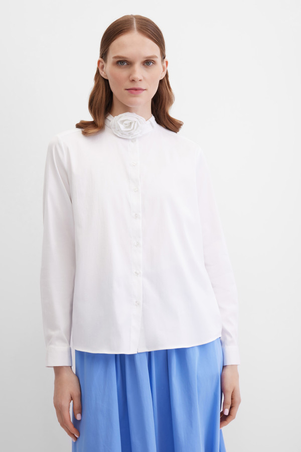 Блузка с длинным рукавом