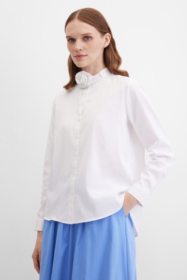 Блузка с длинным рукавом