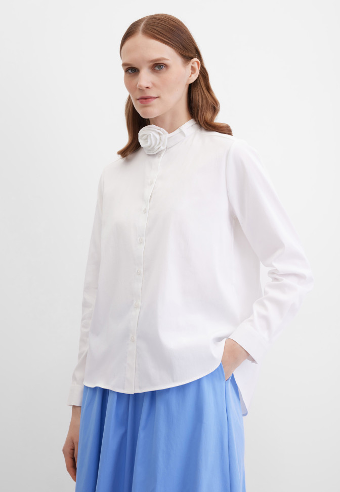 Блузка с длинным рукавом