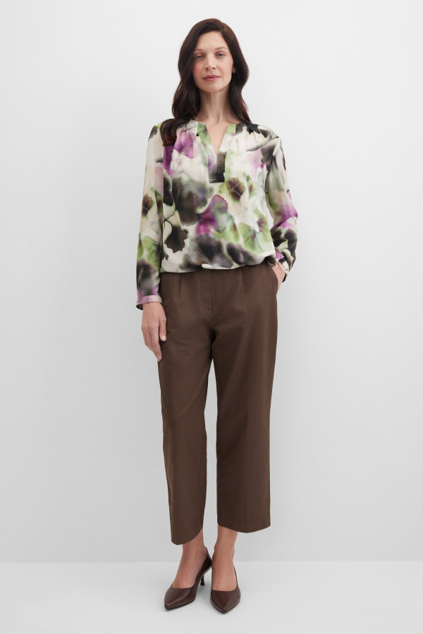 Блузка с длинным рукавом