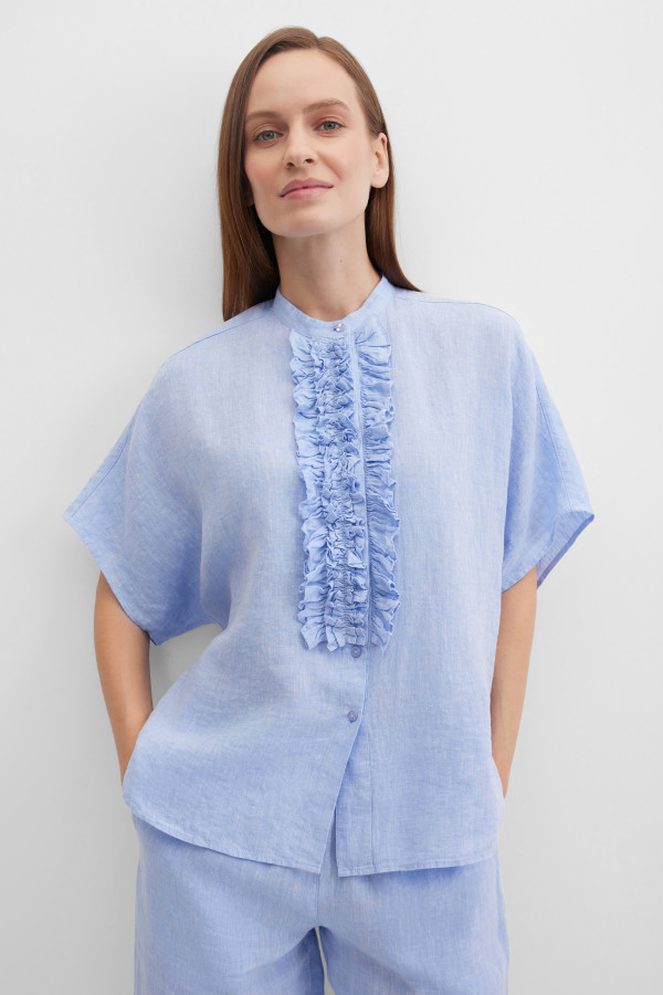 Блузка изо льна