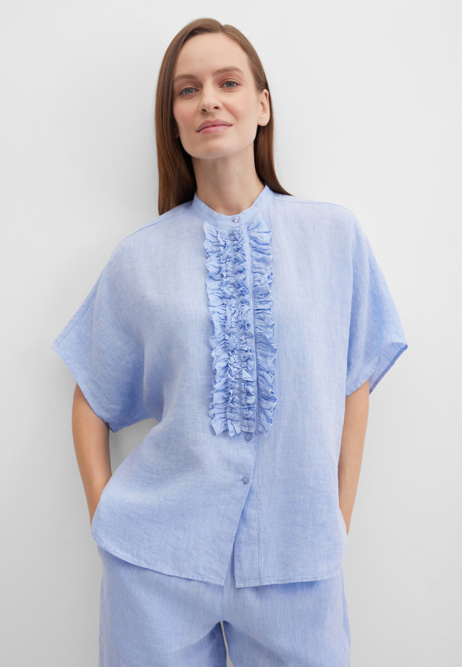 Блузка изо льна