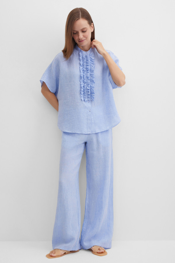 Блузка изо льна